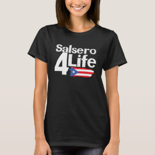 T-shirt Salsa de Porto Rico Boricua Puerto Rican Pride