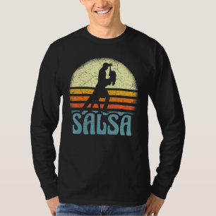 T-shirt Salsa latine rétro pour musique latine Danse Salsa