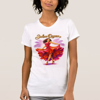 T-Shirt Salsa Queen pour la danse salsa