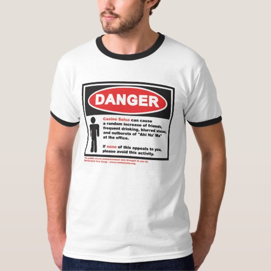 T-shirt Salsa - risque (Devant)