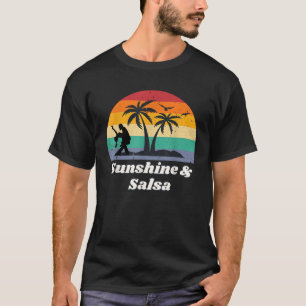T-shirt Salsa Sunshine pour Salsa Danseuse Salsa Musique