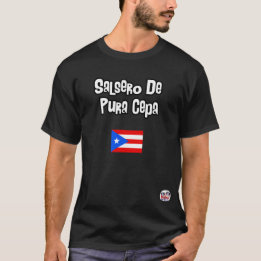 T-shirt Salsero de Pura Cepa Porto Rico