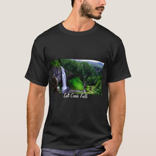 T-shirt Salt Creek Falls Oregon (Devant)