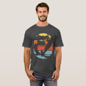 T-shirt Salton Sea California water retro (Devant entier)