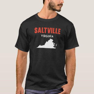 T-shirt Saltville Virginia USA State America Travel Virgin
