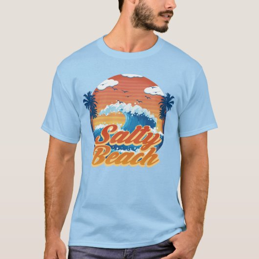 T-shirt Salty Beach (Devant)