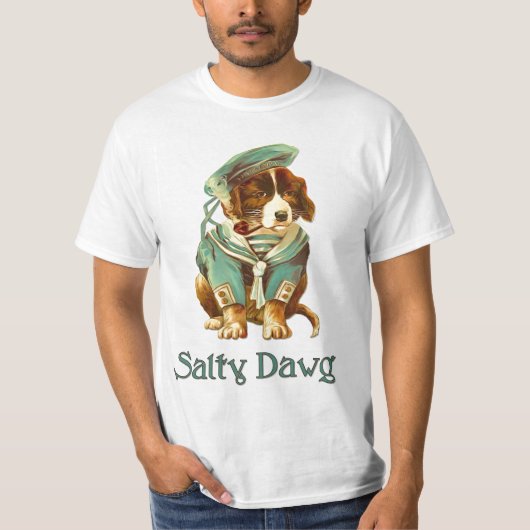 T-shirt Salty Dawg (Devant)