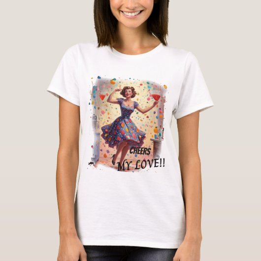 T-shirt Salue Mon Amour (Devant)