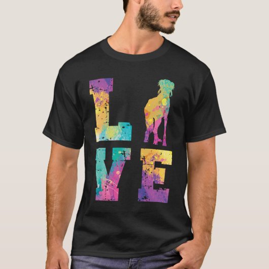 T-shirt Saluki Love (Devant)