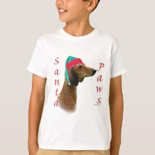 T-shirt Saluki Père Noël Paws