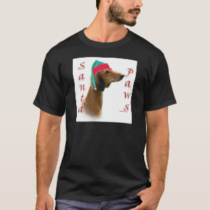 T-shirt Saluki Père Noël Paws