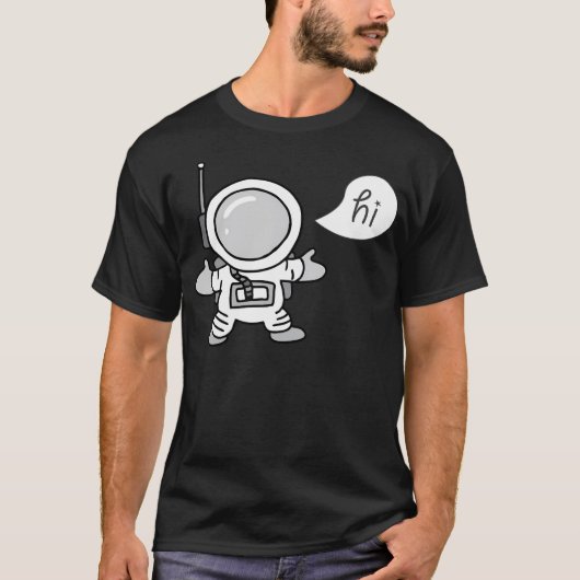 T-shirt Salut Astronaut (Devant)