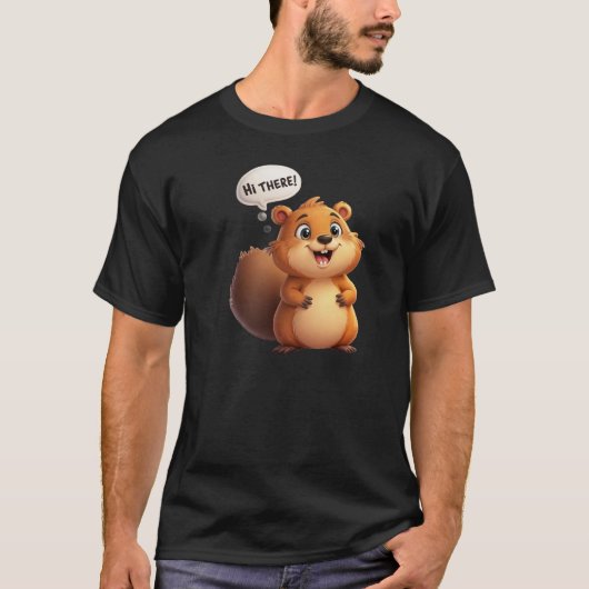 T-shirt Salut Beaver (Devant)