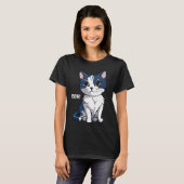 T-shirt Salut ! Chat (Devant entier)