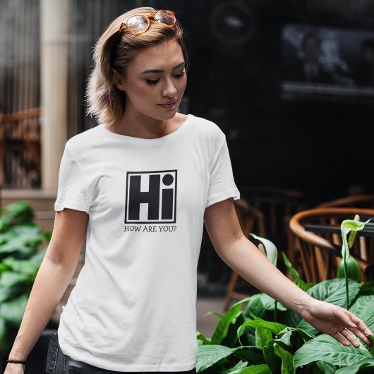 T-shirt Salut, comment vas-tu ?