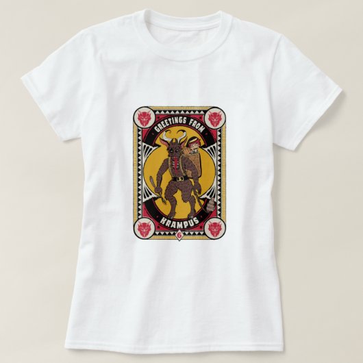T-SHIRT SALUT DE KRAMPUS (Design devant)
