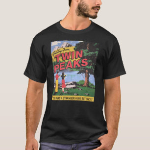 T-shirt Salut de Twin Peaks Washington Graphic