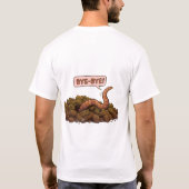 T-shirt "Salut!" D'en bas (Dos)