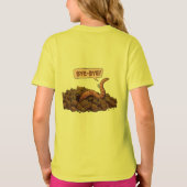 T-shirt "Salut!" D'en bas (Dos)