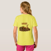 T-shirt "Salut!" D'en bas (Dos entier)