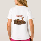 T-shirt "Salut!" D'en bas (Dos)