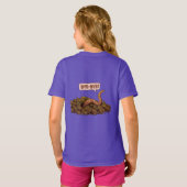 T-shirt "Salut!" D'en bas (Dos entier)