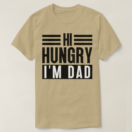 T-shirt Salut Faim Im Papa 5 (Design devant)