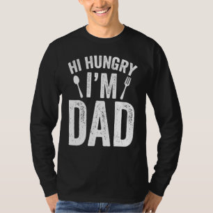T-shirt Salut faim Je suis papa Fête des pères papa papa p