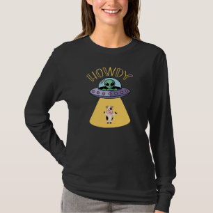 T-shirt Salut, Graphique drôle d'OVNI