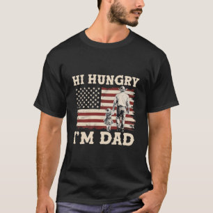 T-shirt Salut j'ai faim je suis Papa