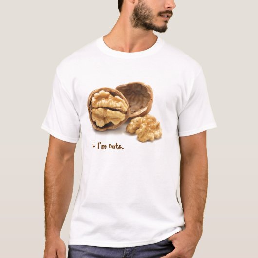 T-shirt "Salut - je suis" tee - shirt nuts (Devant)
