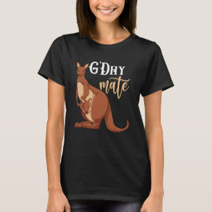 T-shirt Salut mec Animal de zoo Australien Australie Kan