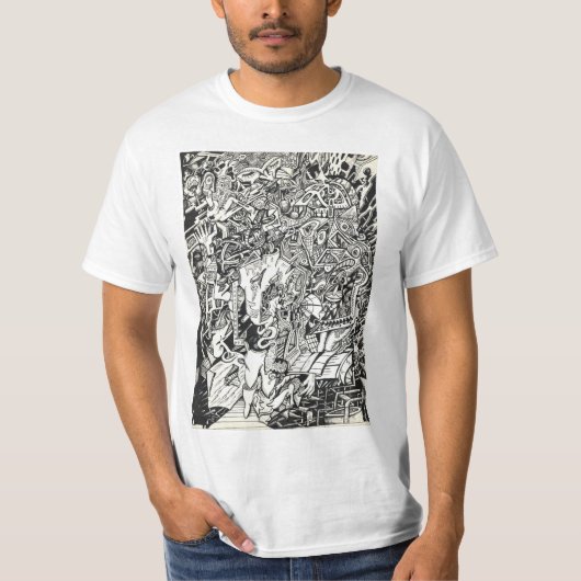 T-shirt "Salut !", par Brian Benson (Devant)
