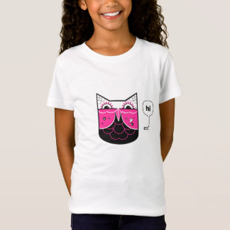 T-Shirt Salut pièce en t de la jeunesse de hibou -