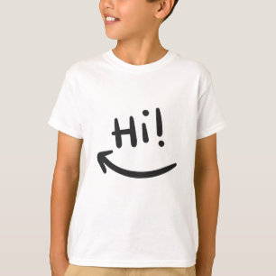 T-shirt Salut souriant