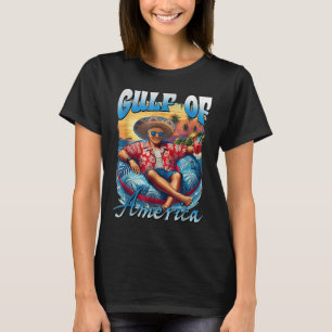 T-shirt Salutation Chill Du Golfe De L'Amérique Américaine