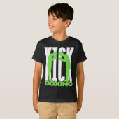 T-shirt Salutation de kickboxing  (Devant entier)