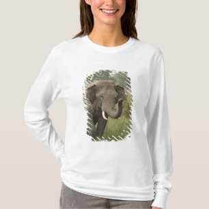 T-shirt Salutation de l'éléphant asiatique indien