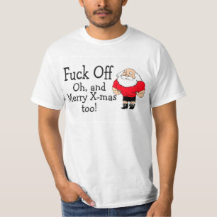 T-shirt Salutation grossière de Noël
