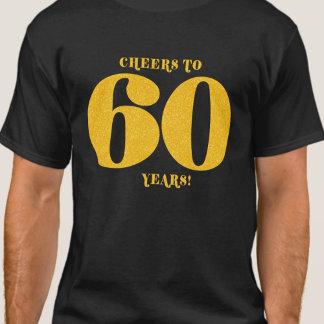 T-shirt Salutations à 60 ans Soixante-anniversaire