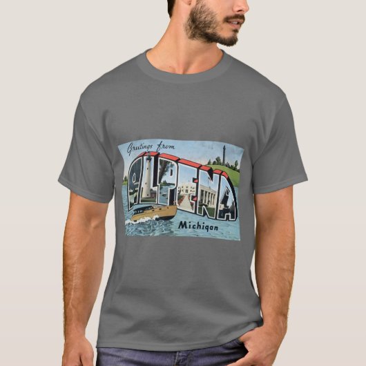 T-shirt Salutations d'Alpena (Devant)