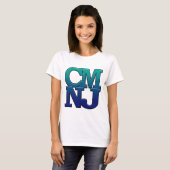 T-shirt Salutations de Cape May, New Jersey (Devant entier)