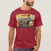 T-shirt Salutations de Dizgraceland (Devant)