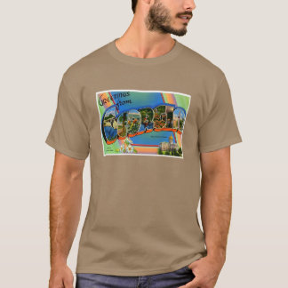 T-shirt Salutations de Georgia Retro Souvenir