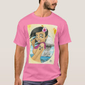 T-shirt "Salutations de l'atoll de Bikini !" (Devant)