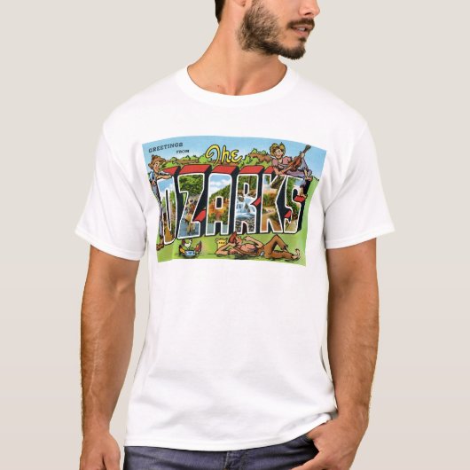 T-shirt Salutations de l'Ozarks (Devant)