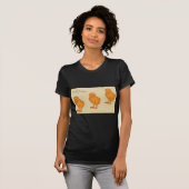 T-shirt Salutations de Pâques Chicks Beige (Devant entier)