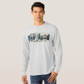 T-shirt Salutations de Portland Long Sleeve (Devant entier)