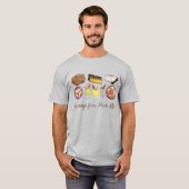 T-shirt Salutations de Porto Rico Carribean Island Foods (Devant entier)