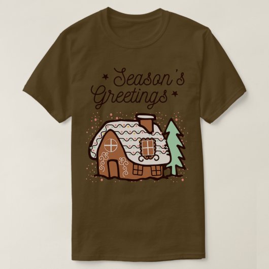 T-shirt Salutations de saison (Design devant)